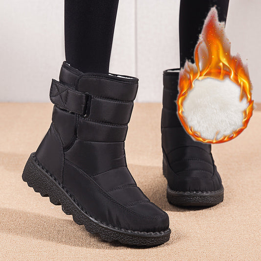 Velcro Neige Bottes Hiver