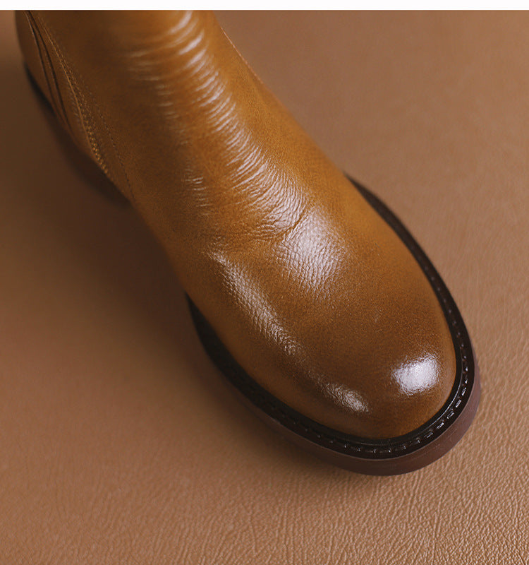 Bottes Cuir Vamora