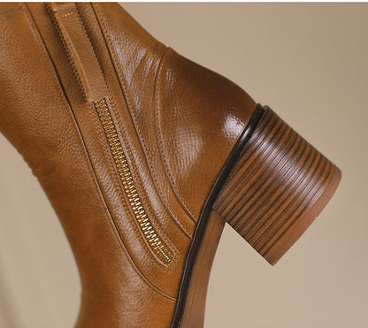 Bottes Cuir Vamora