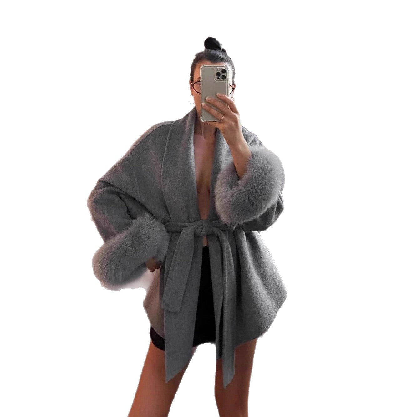 Manteau Femme Laine Faurrelle