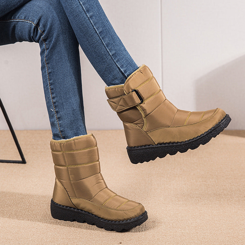 Velcro Neige Bottes Hiver