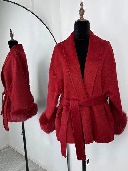 Manteau Femme Laine Faurrelle