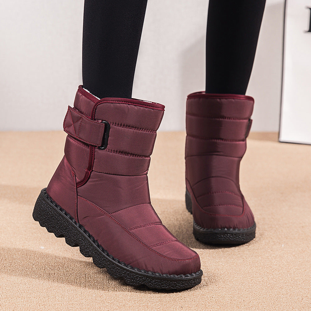 Velcro Neige Bottes Hiver