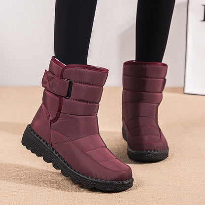 Velcro Neige Bottes Hiver