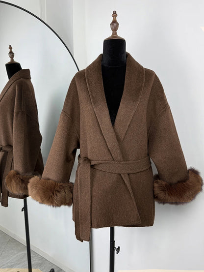 Manteau Femme Laine Faurrelle