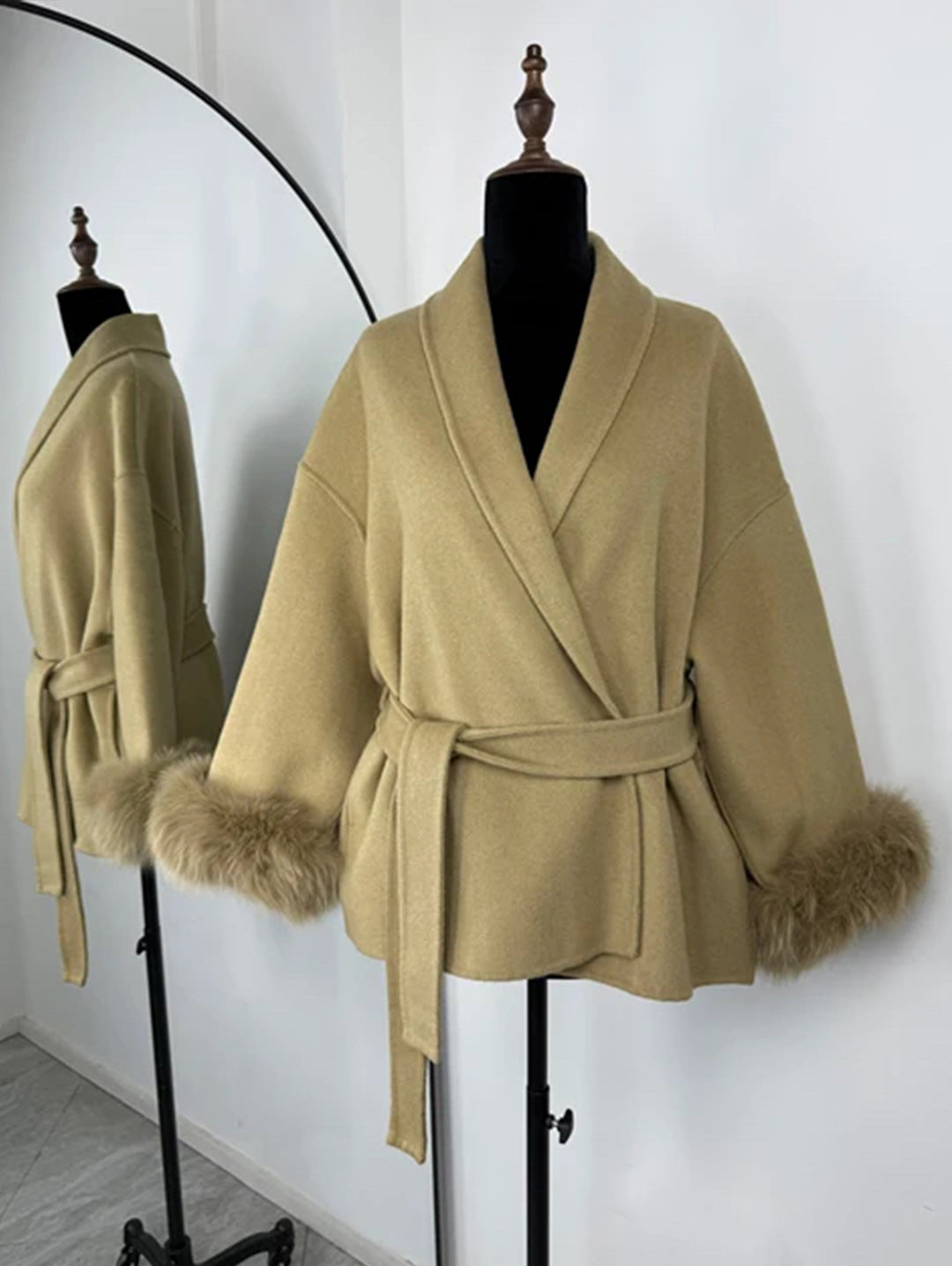 Manteau Femme Laine Faurrelle