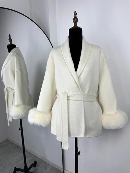 Manteau Femme Laine Faurrelle