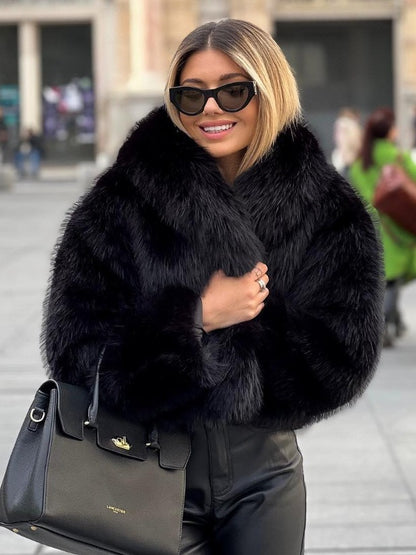 Veste en fourrure Toka Fox