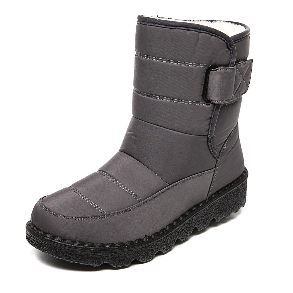 Velcro Neige Bottes Hiver