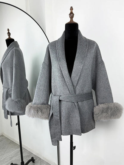 Manteau Femme Laine Faurrelle