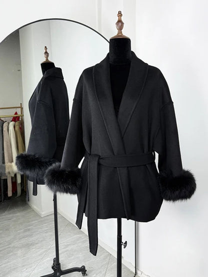Manteau Femme Laine Faurrelle