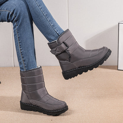 Velcro Neige Bottes Hiver